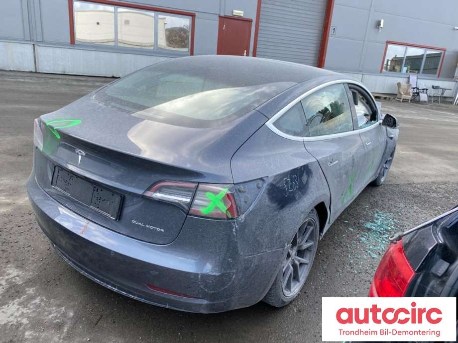 Tesla Model 3 2018-2023 (Fase 1) , Motorkode: 3D3, Girkassekode: 