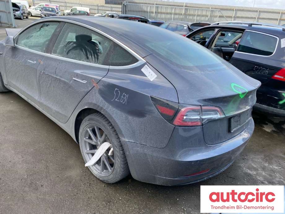 Tesla Model 3 2018-2023 (Fase 1) , Motorkode: 3D3, Girkassekode: 