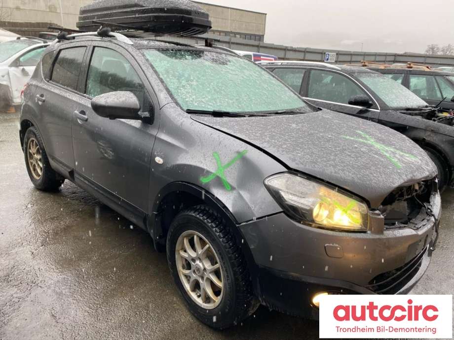 Nissan Qashqai 2010-2014 (Type I, Fase 2) , Motorkode: K9K, Girkassekode: 32010JD50A