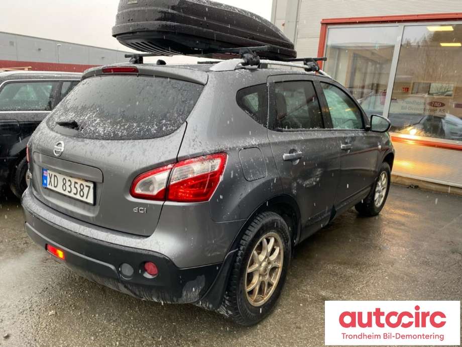 Nissan Qashqai 2010-2014 (Type I, Fase 2) , Motorkode: K9K, Girkassekode: 32010JD50A
