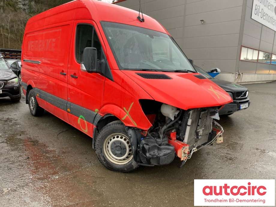 Mercedes Sprinter 2013-2018 (Fase 2) (906) (906), Motorkode: 651955, Girkassekode: 722908