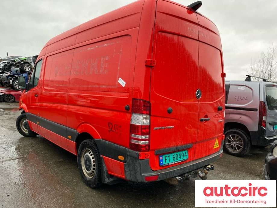 Mercedes Sprinter 2013-2018 (Fase 2) (906) (906), Motorkode: 651955, Girkassekode: 722908