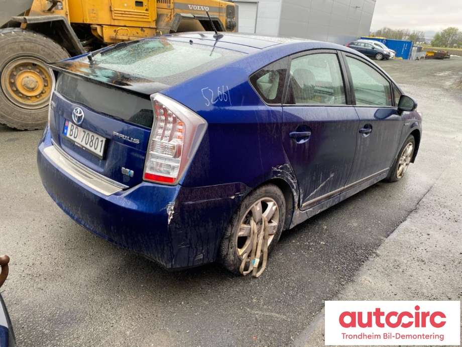 Toyota Prius 2009-2016 (Type III) (COMBI) (COMBI), Motorkode: 2ZR-FXE, Girkassekode: 3090047060