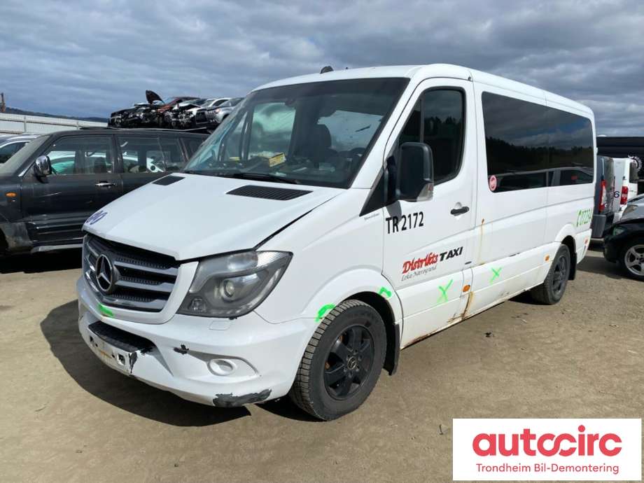 Mercedes Sprinter 2013-2018 (Fase 2) (906) (906), Motorkode: 651955, Girkassekode: 722908