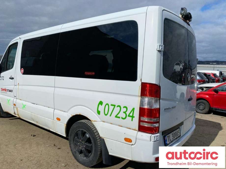 Mercedes Sprinter 2013-2018 (Fase 2) (906) (906), Motorkode: 651955, Girkassekode: 722908