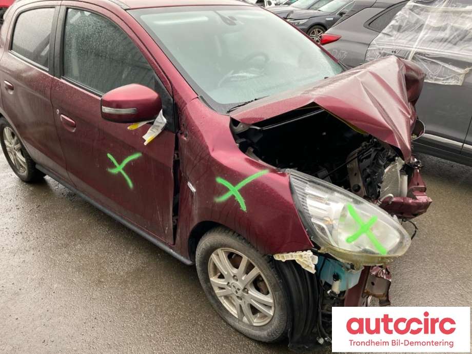 Mitsubishi Space Star 2013-->> (Type II) , Motorkode: 3A92, Girkassekode: 2500A353