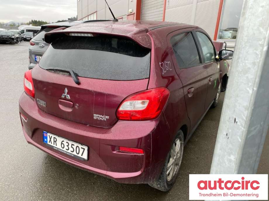 Mitsubishi Space Star 2013-->> (Type II) , Motorkode: 3A92, Girkassekode: 2500A353