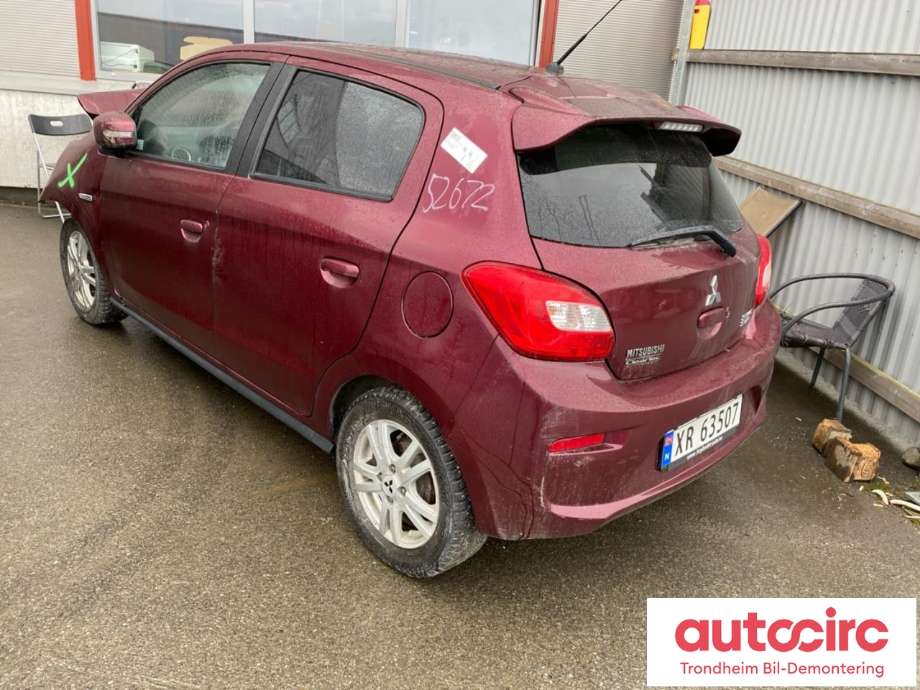 Mitsubishi Space Star 2013-->> (Type II) , Motorkode: 3A92, Girkassekode: 2500A353
