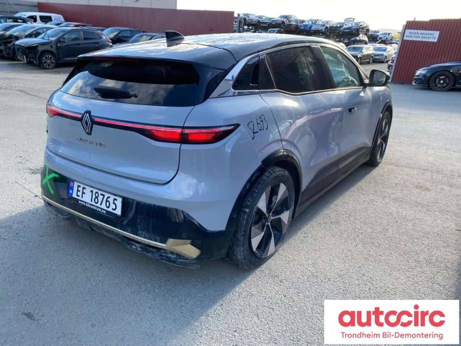 Renault Megane E-Tech 2022-->> , Motorkode: 6AM402, Girkassekode: RD0