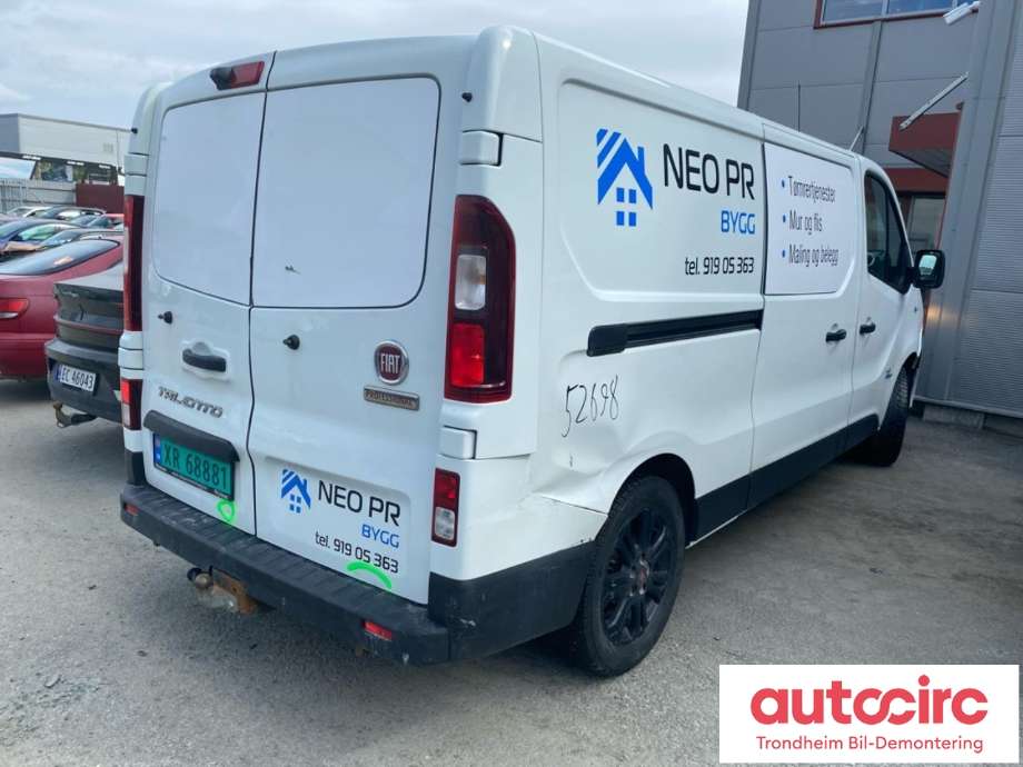 Fiat Talento 2016-->> , Motorkode: R9M-452, Girkassekode: BVM6
