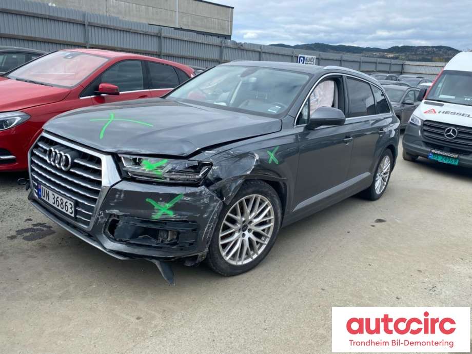 Audi Q7 2015-->> (Type II) , Motorkode: CRTC, Girkassekode: QZW