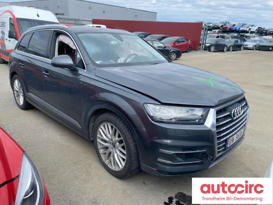 Audi Q7 2015-->> (Type II) , Motorkode: CRTC, Girkassekode: QZW