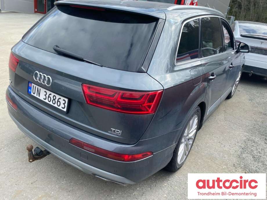 Audi Q7 2015-->> (Type II) , Motorkode: CRTC, Girkassekode: QZW