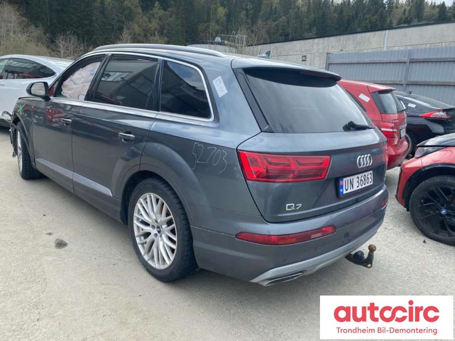 Audi Q7 2015-->> (Type II) , Motorkode: CRTC, Girkassekode: QZW