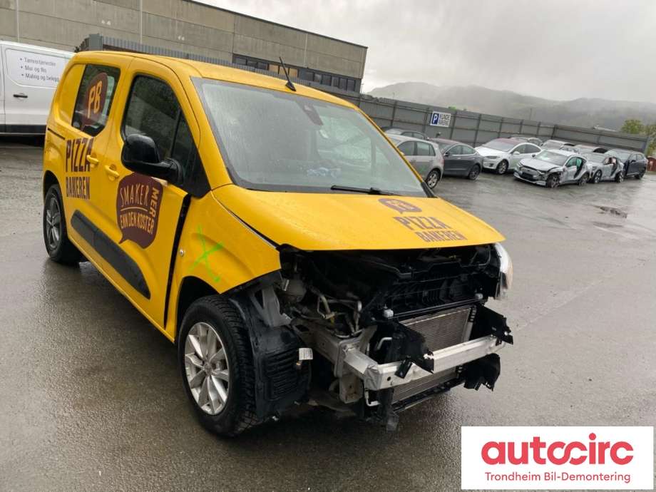 Opel Combo E 2019-->> , Motorkode: ZKX, Girkassekode: 