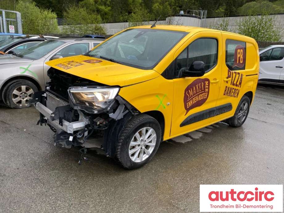 Opel Combo E 2019-->> , Motorkode: ZKX, Girkassekode: 