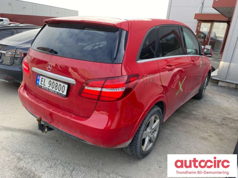 Mercedes B-Klasse, electric drive 2014-2018 (W242) (W242), Motorkode: EM0004, Girkassekode: 