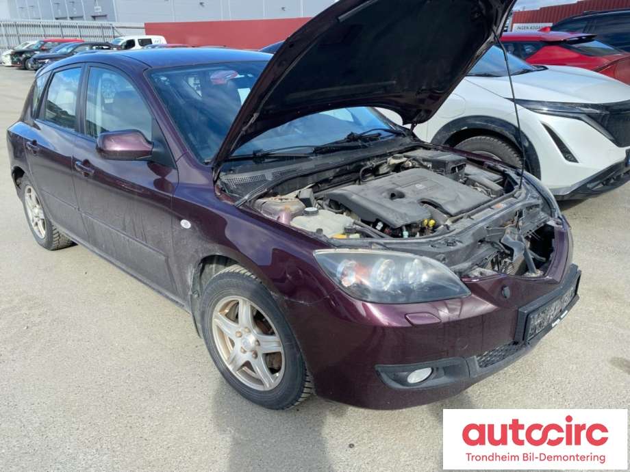 Mazda 3 2006-2009 (Type I, Fase 2) , Motorkode: Y6, Girkassekode: