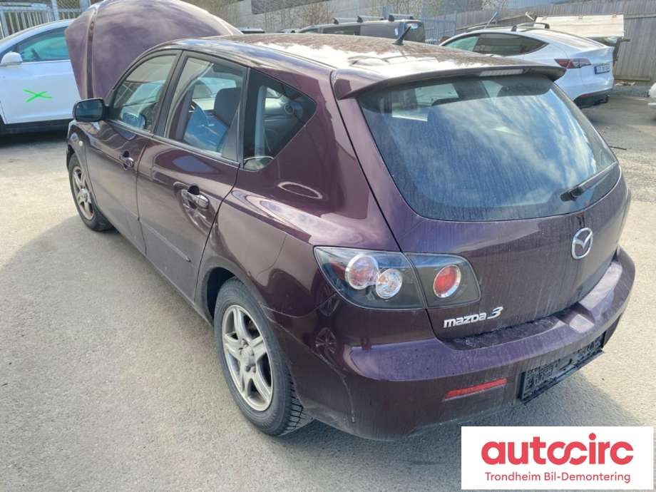Mazda 3 2006-2009 (Type I, Fase 2) , Motorkode: Y6, Girkassekode: