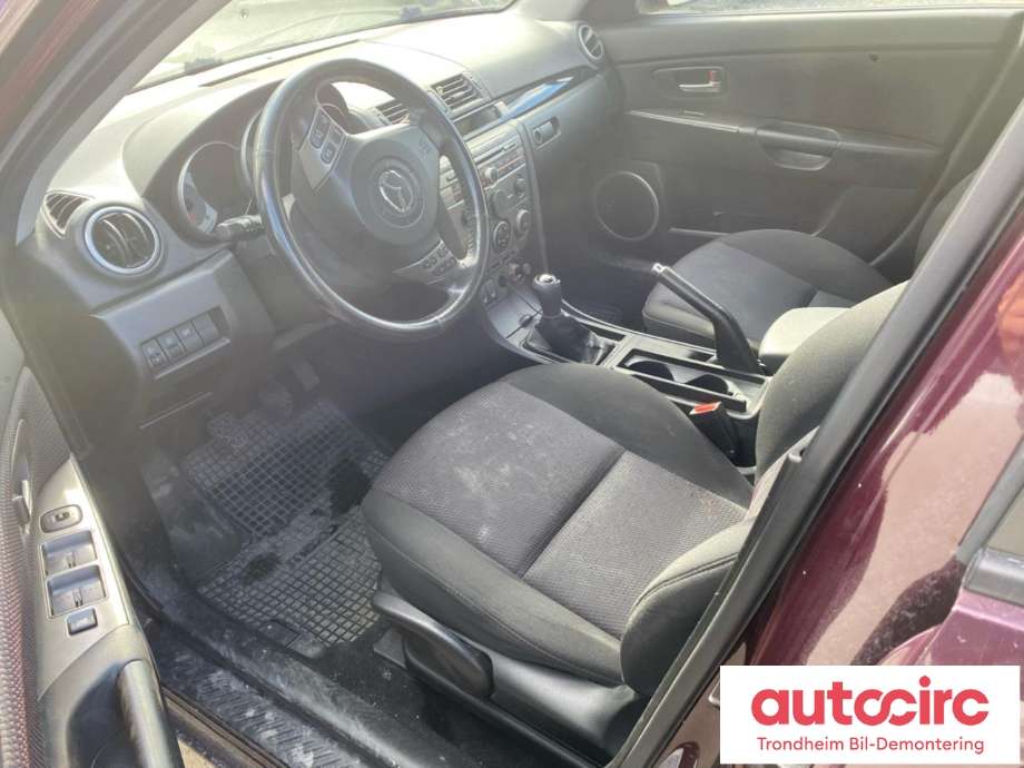 Mazda 3 2006-2009 (Type I, Fase 2) , Motorkode: Y6, Girkassekode: