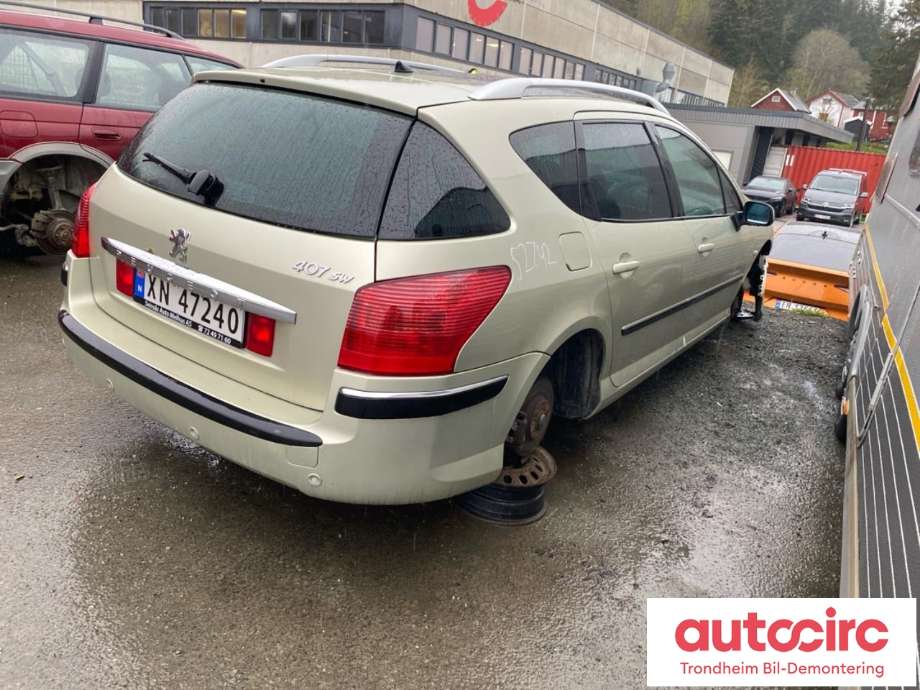 Peugeot 407 2004-2010 , Motorkode: 9HZ, Girkassekode: 2222JW