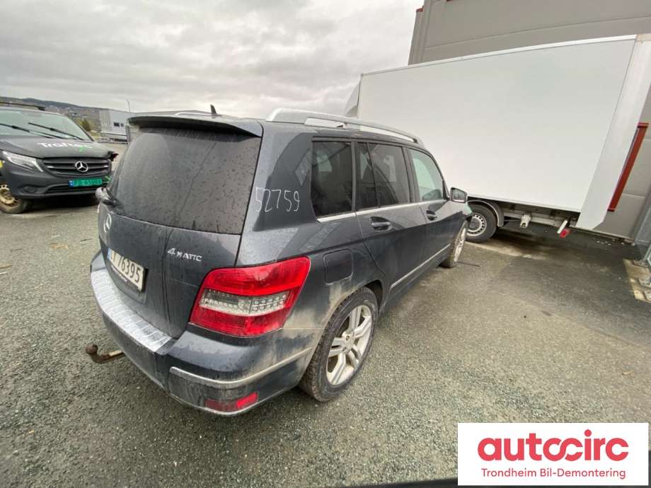 Mercedes GLK 2008-2015 (X204) (X204), Motorkode: 651912, Girkassekode: 722965