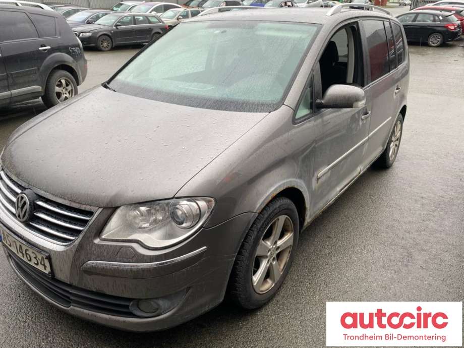 VW Touran 2007-2010 (Type I, Fase 2) , Motorkode: BLS, Girkassekode: 