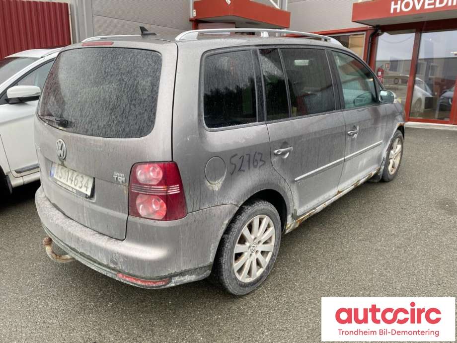 VW Touran 2007-2010 (Type I, Fase 2) , Motorkode: BLS, Girkassekode: 
