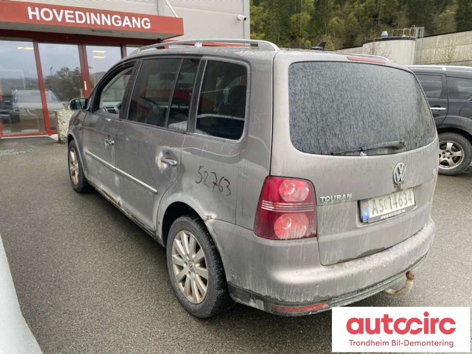 VW Touran 2007-2010 (Type I, Fase 2) , Motorkode: BLS, Girkassekode: 