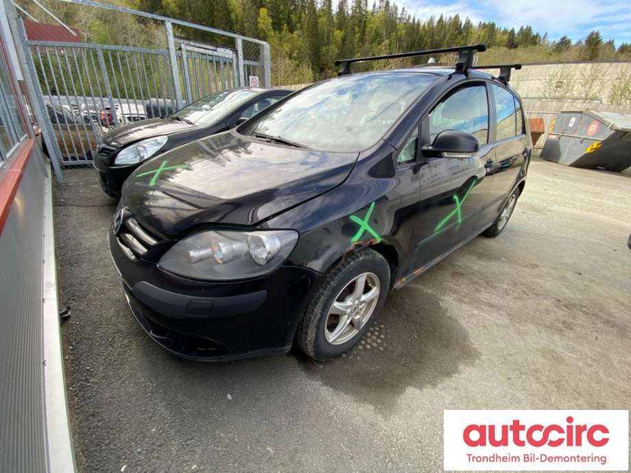 VW Golf, Plus/Cross 2005-2009 (Fase 1) , Motorkode: BSE, Girkassekode: GVY