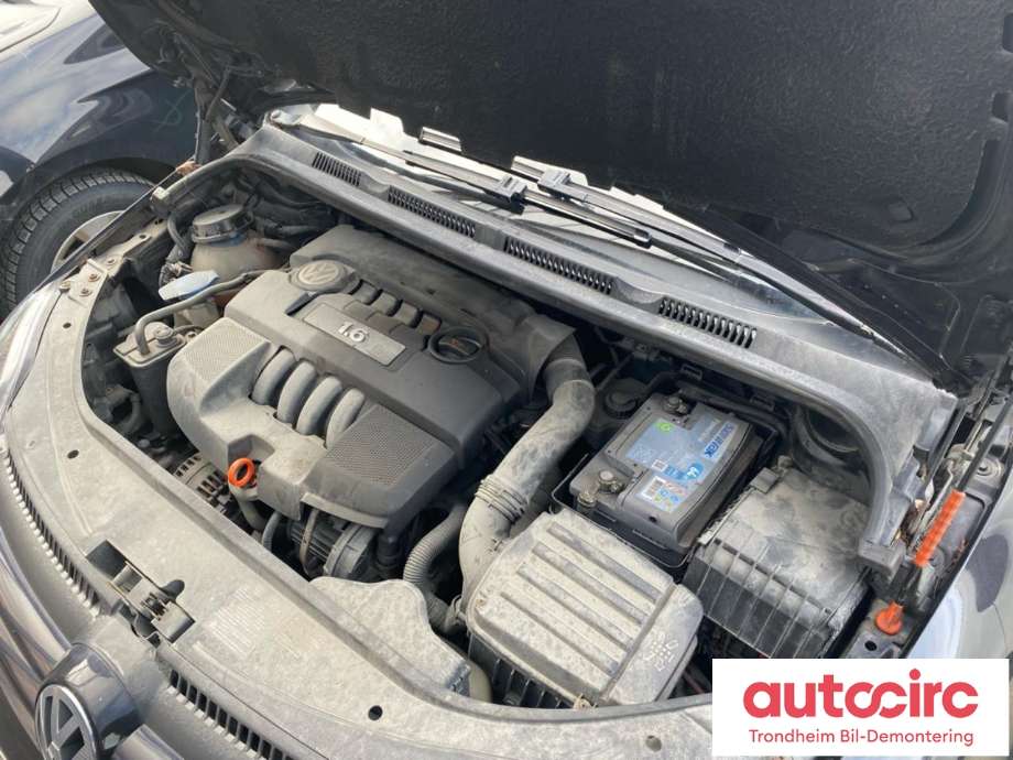 VW Golf, Plus/Cross 2005-2009 (Fase 1) , Motorkode: BSE, Girkassekode: GVY