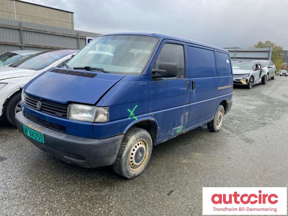 VW Transporter / Caravelle 1990-2003 (T4) (T4), Motorkode: ACV, Girkassekode: DRH