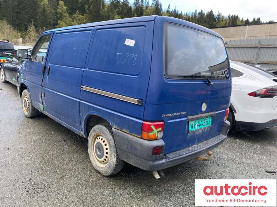 VW Transporter / Caravelle 1990-2003 (T4) (T4), Motorkode: ACV, Girkassekode: DRH