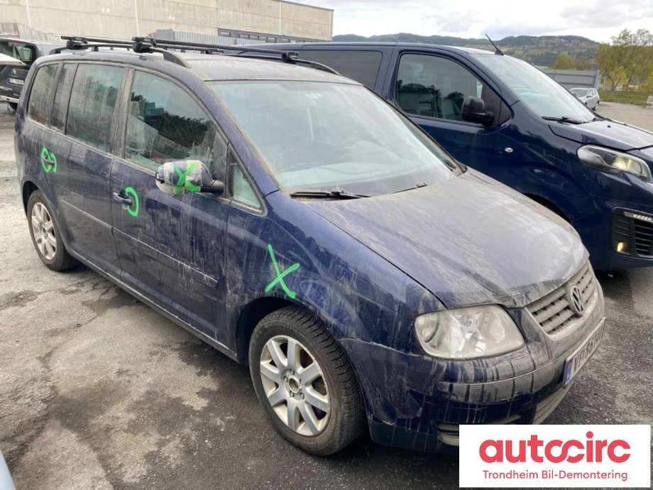VW Touran 2003-2006 (Type I, Fase 1) , Motorkode: BLS, Girkassekode: 