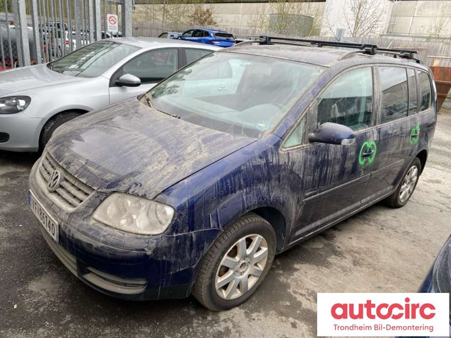 VW Touran 2003-2006 (Type I, Fase 1) , Motorkode: BLS, Girkassekode: 