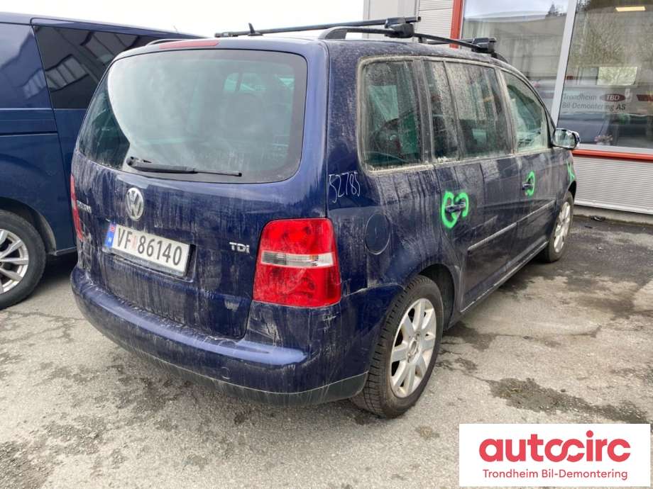 VW Touran 2003-2006 (Type I, Fase 1) , Motorkode: BLS, Girkassekode: 