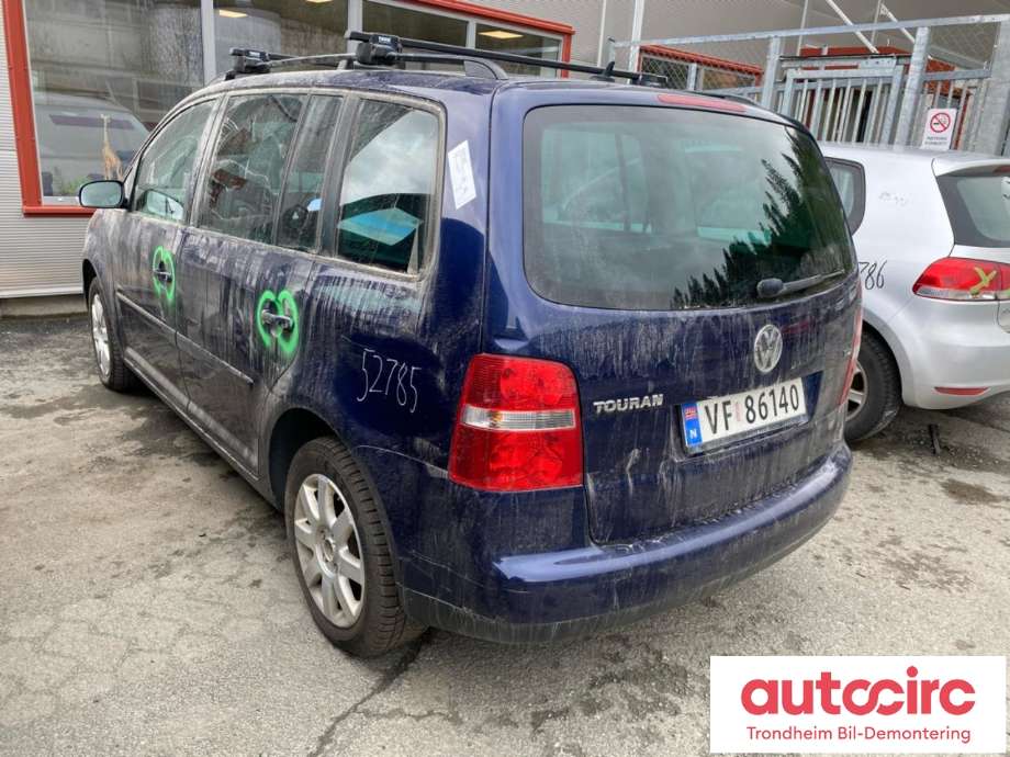 VW Touran 2003-2006 (Type I, Fase 1) , Motorkode: BLS, Girkassekode: 