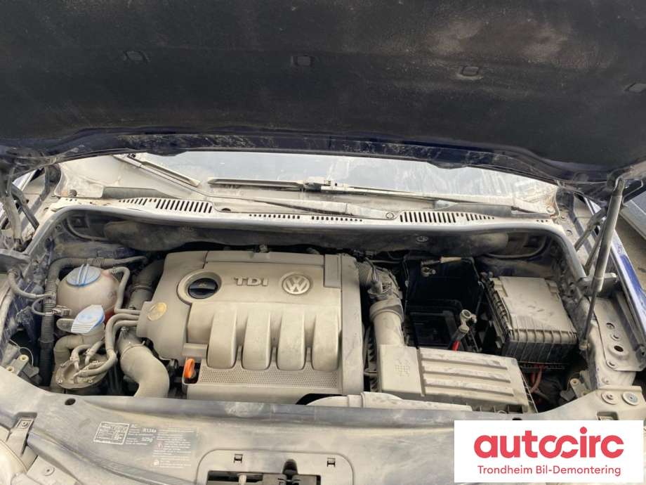 VW Touran 2003-2006 (Type I, Fase 1) , Motorkode: BLS, Girkassekode: 