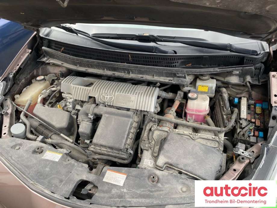 Toyota Prius +7 2012-2020 (Type III) (stasjonsvogn) (stasjonsvogn), Motorkode: 2ZR-FXE, Girkassekode: 3090047130
