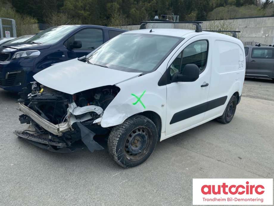 Peugeot Partner 2008-2015 (Type II, Fase 1) , Motorkode: 9HT, Girkassekode: 223122