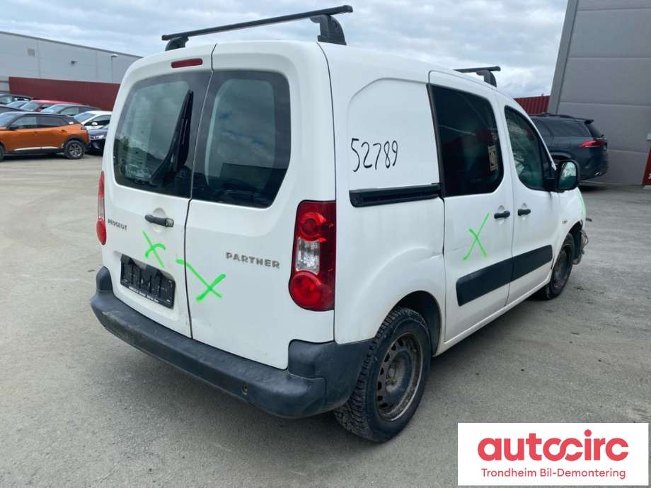Peugeot Partner 2008-2015 (Type II, Fase 1) , Motorkode: 9HT, Girkassekode: 223122
