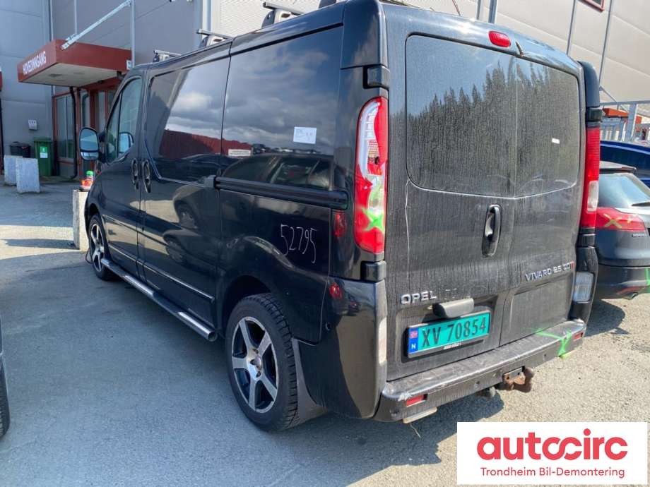 Opel Vivaro A 2006-2014 , Motorkode: LJ9, Girkassekode: M67