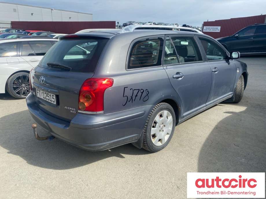Toyota Avensis 2003-2008 (Type II) , Motorkode: 1CD-FTV, Girkassekode: 