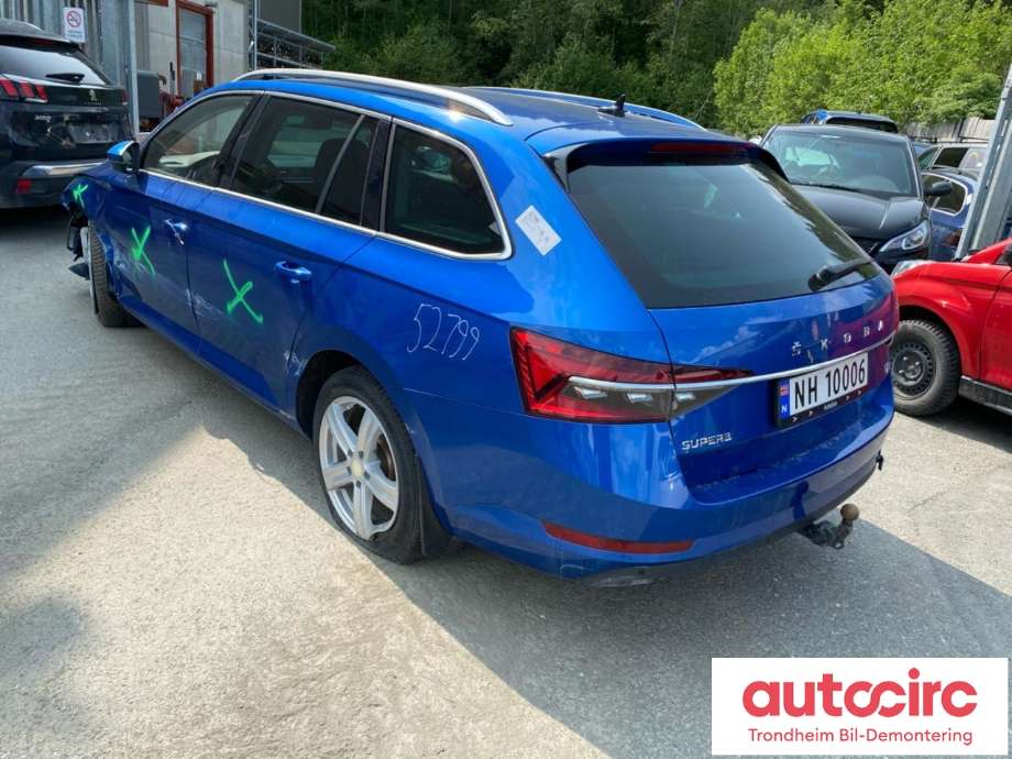 Škoda Superb 2015-->> (Type III) , Motorkode: DGEB, Girkassekode: TRS