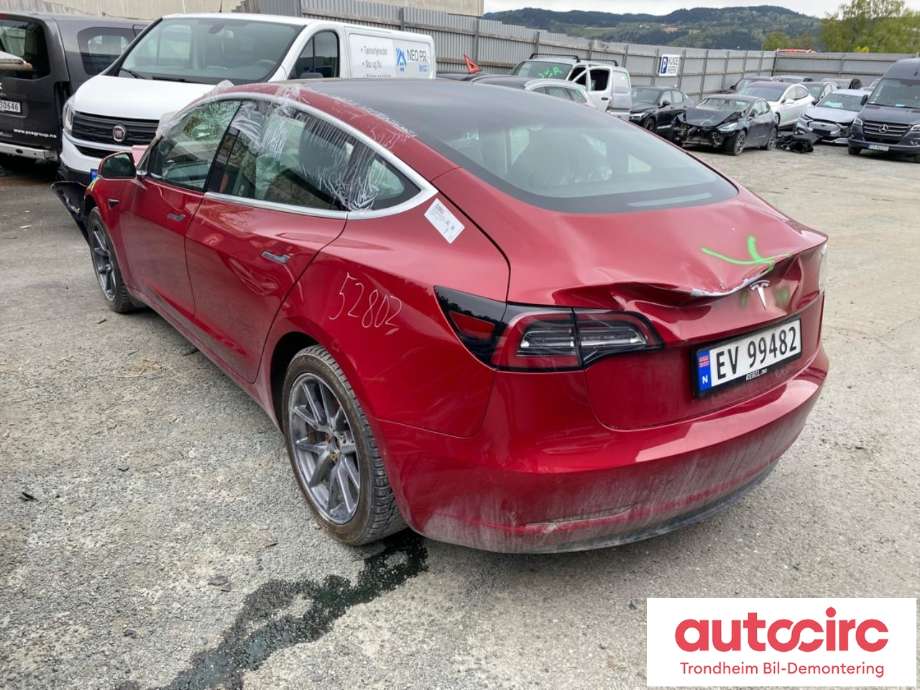 Tesla Model 3 2018-2023 (Fase 1) , Motorkode: 3D1, Girkassekode: 