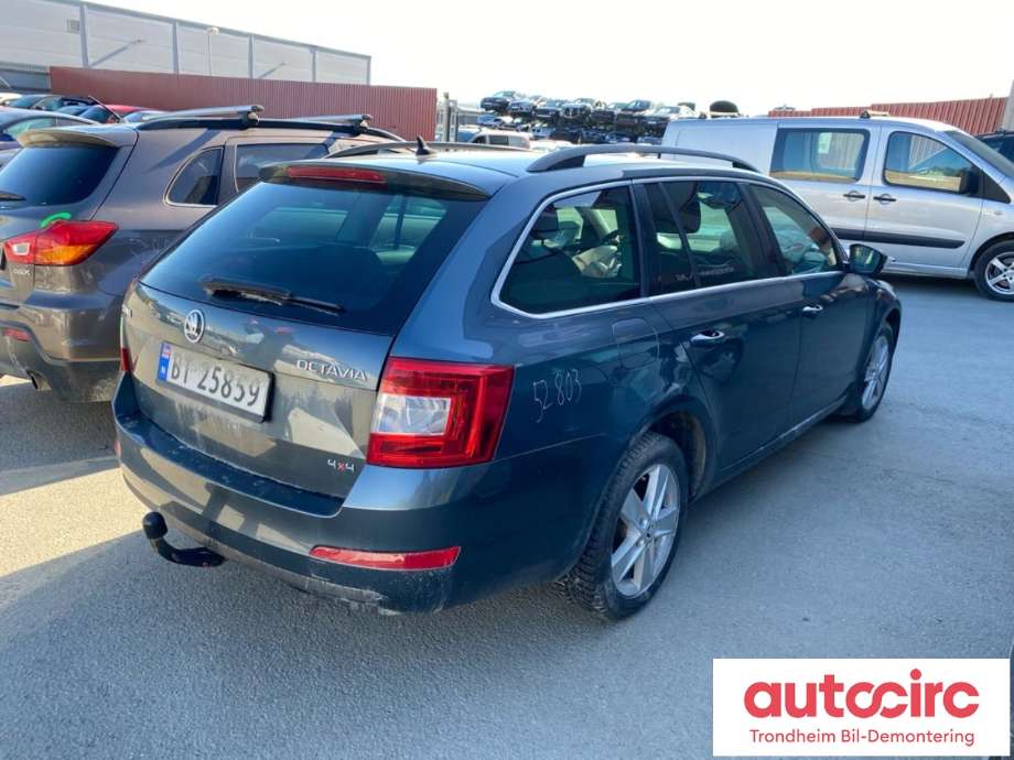 Škoda Octavia 2013-2016 (Type III, Fase 1) , Motorkode: CLHA, Girkassekode: MRV