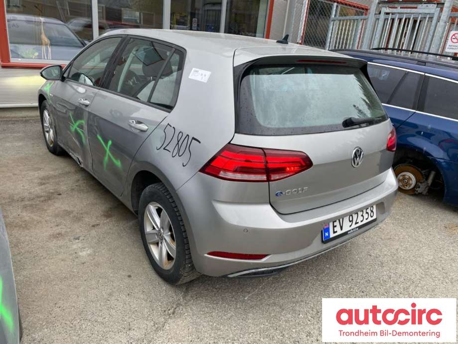 VW e-Golf 2017-2020 (Fase 2) , Motorkode: EAZA, Girkassekode: RYG