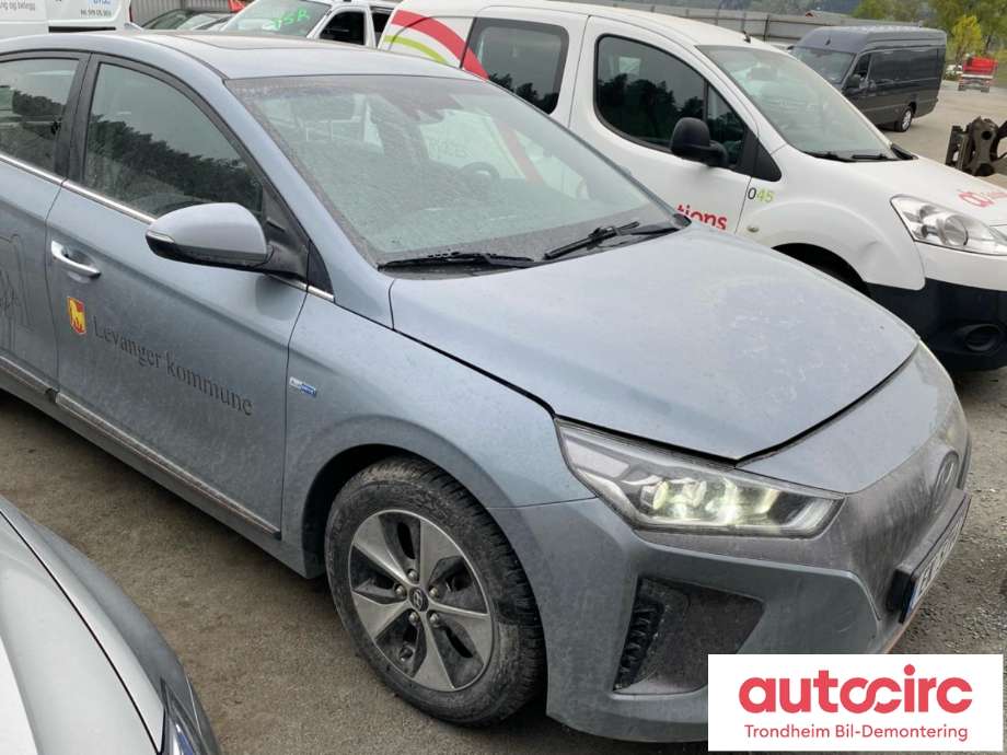 Hyundai Ioniq Electric 2016-2019 (Fase 1) , Motorkode: EM09, Girkassekode: AEEVHU61A017