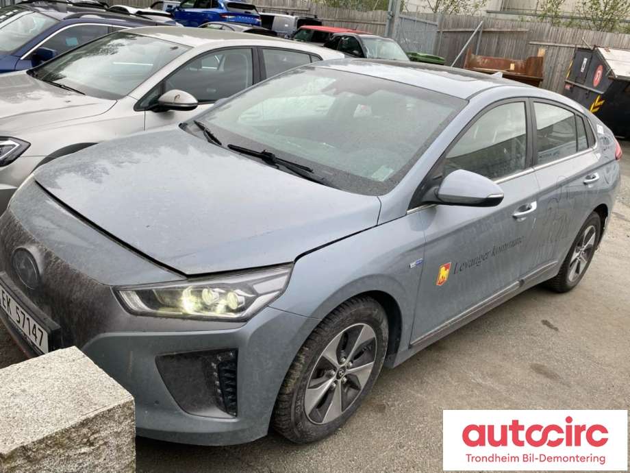 Hyundai Ioniq Electric 2016-2019 (Fase 1) , Motorkode: EM09, Girkassekode: AEEVHU61A017