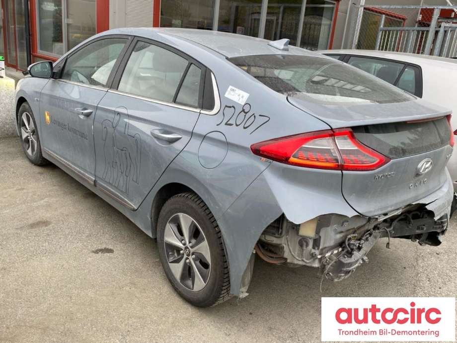 Hyundai Ioniq Electric 2016-2019 (Fase 1) , Motorkode: EM09, Girkassekode: AEEVHU61A017